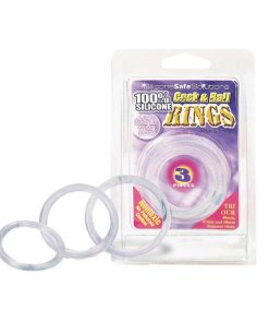 Cock & Ball rings - clear