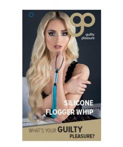 GP Silicone Flogger Whip Blue